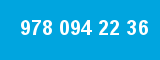 978 094 22 36 978 094 22 36